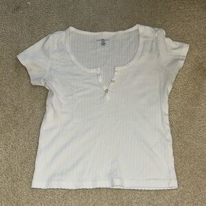 Ribbed tee shirt